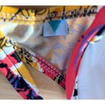 Venus  Vintage Swim Wear Graphic Top C Bottom Moderate M Skirt M Lot 3 Pc Photo 6