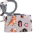 Vera Bradley  Dog Show Zip ID and Lanyard Gray Photo 5