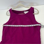 Max Mara Norcia Sleeveless Stretch Virgin Wool Dress US Size 14 Fushia Pink NWOT Photo 7