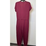 PRETTYGARDEN Jumpsuits for Women Spring Summer Casual Dressy Short Sleeve Romper Size L Photo 2