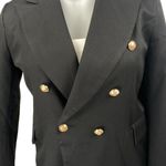LIONESS NEW Women' Black Long Sleeve Double Breasted Blazer Suit Jacket Size XXL Photo 3
