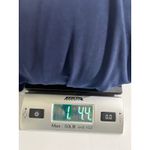 Badgley Mischka  Navy Formal Gown Beaded Empire Waist Long Sleeve 10 MOB Event Photo 13