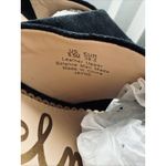 Sam Edelman  Jayne Women’s Black Suede Leather Block Heel Sandals Size 9.5 Photo 1