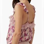 Free People  Women's Take It Away Thong Bodysuit, Pink Combo, S Photo 3