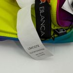 La Blanca Bikini Top Size 6 Setting Sun Tassel Ombre Multi Swim NWT String Pool Photo 12