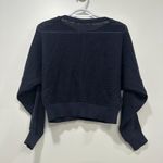 Hugo Boss Boss Hugo Feesa‎ Sweater XS Navy Solid Loose Knit NWT $248 Dolman Crew Photo 6