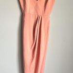 Shona joy NEW Core Cocktail Draped Dress in Dusty pink Photo 2