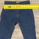 91 Cotton On Blue & White Striped Mid Rise Jeggings Size 2 Photo 7