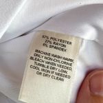 White House | Black Market Women's Sz 12 White Tailored Two Button Studio Blazer Photo 11