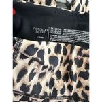 Victoria's Secret NWT  PINK Cotton Yoga Legging Leopard Brown/Black Size 4 Photo 4