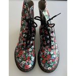Dr. Martens Vintage  AW501 Pascal poppy flowers floral boots Womens sz 6 RARE Photo 2
