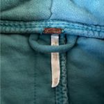 Free People teal Dolman Quilted Knit Jacket Size Extra Small Photo 2