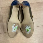 J.Crew  Penelope Mary Jane Patent Leather Heel Gray Blue Yellow Size 9 Photo 8