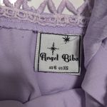 Angel Biba  Lilac Purple Flowy Dress Cutout V-Neck Fairycore Pastel Kawaii Lolita Photo 3