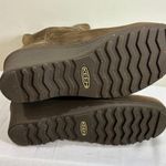 Keen Women's Brown Leather Wedge Boots Size 9.5 Photo 5