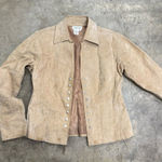 American Vintage Vintage 100% leather y2k studded button jacket Photo 0