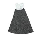 Be cool Womens Dainty Floral Maxi Skirt WhimsiGoth Grunge Country Boho Size Large Photo 3