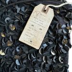 All Saints Bolshevik Pochette Zipper Clutch Purse NWT leather sequins Photo 6