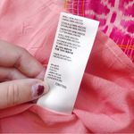 Anthropologie • Danielle Duer Tiered Mini Skirt pink Ella ikat print flowy Photo 7