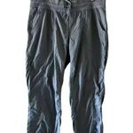 The North Face Women’s Track Joggers Hiking Tie Waist Lightweight Gray Pants SZ Photo 0