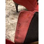 Ros Hommerson Red twiggy goth victorian Button ankle Booties suede boot heels 10 Photo 9