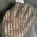 Anthropologie NWT WOODEN SHIPS Women’s Green Oversized Ruana XL Photo 2