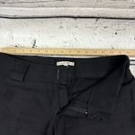 Nanette Lepore  Black Ivory Floral Embroidered‎ Straight Leg Pant [Size 6] Photo 4