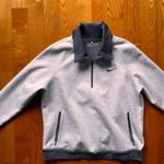 Nike  Golf Quarter Zip Womens Pullover Size XL Gray Long Sleeve Photo 8