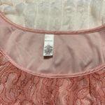 Merona Pink lace babydoll top sleeveless top Photo 3