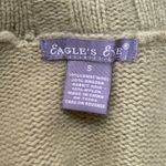 Eagle’s Eye Pale Green Lambswool Cardigan Sweater sz S Photo 7