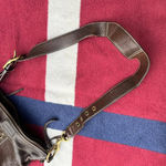 Coach Vintage  Chelsea Laced brown Duffle Pebble Leather shoulder bag crossbody Photo 4