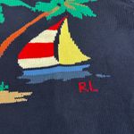 Ralph Lauren Polo  Intarsia Knit Beach and Yacht Sweater Photo 5