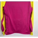 Nike ‎ Therma-Fit Women's Pink/Yellow Long Sleeve Athletic Hoodie ~M~ 454992-692 Photo 3