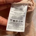 Nike  Cropped Velour pink sweatshirt sz M Crew Photo 4