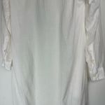CP Shades  Textured Cotton Button Midi Dress Sz Small White Photo 14