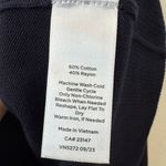 Talbots  Medium Navy Button Down Cotton‎ Blend Cardigan Hip Length Photo 3