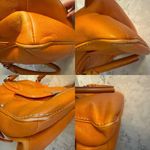 Tod's Orange Slouchy Leather Shoulder Bag Photo 15