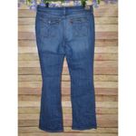 Levi's 515 Jeans Womens 14L 14 Long Bootcut Blue Mid-Rise Medium Wash Flap Pocket Photo 3