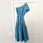 Current Air One Shoulder Tiered Midi Dress Photo 9
