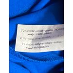 ZARA  Ananya Blue Pleated Belted High Waisted Tapered Leg Trousers Dress Pants S Photo 3