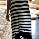 Kensie Sexy Striped High Low Maxi Dress Photo 3