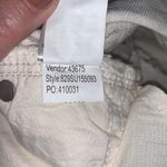 Bullhead‎ High Rise Shorts Cream/Denim Blue Size 1 Photo 6