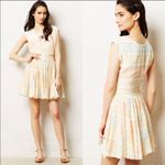 Anthropologie  Paper Crown Watercolor Mirage Dress Photo 1