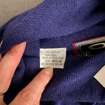 NWT vintage Ossi Skiwear wool purple embroidered turtleneck sweater, size M Size M Photo 4