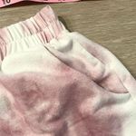 Tie Dye Pink Purple & White Long Sleeve Crewneck And Pocket Shorts Set Size undefined Photo 5