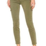 BLANK NYC The Reade Mid Rise Ankle Cropped Twill Skinny Cargo Pants Size 26 Photo 0