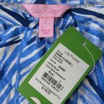 Lilly Pulitzer NWT Lowe in Lapis Blue Costa Verde Engineered Dress L $178 Photo 3