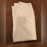 Elie Tahari   Gray And Light Blue Stripes Wide Leg Size 10 Photo 2