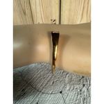 Michael Kors  Open Cuff Bangle Pave Crystals Rose Gold Bracelet Photo 2