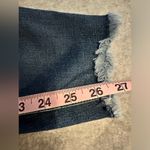 7 For All Mankind  b(air) denim the ankle skinny frayed size 26 Photo 2